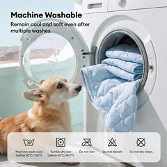 FROZELI - Reversible Cooling Dog Blanket That Protects Statement Seating
