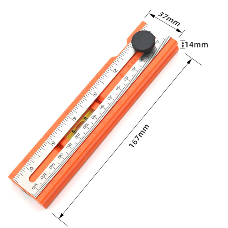 PRECISIO - 3-In-1 Measuring Tool for Accurate DIY Projects