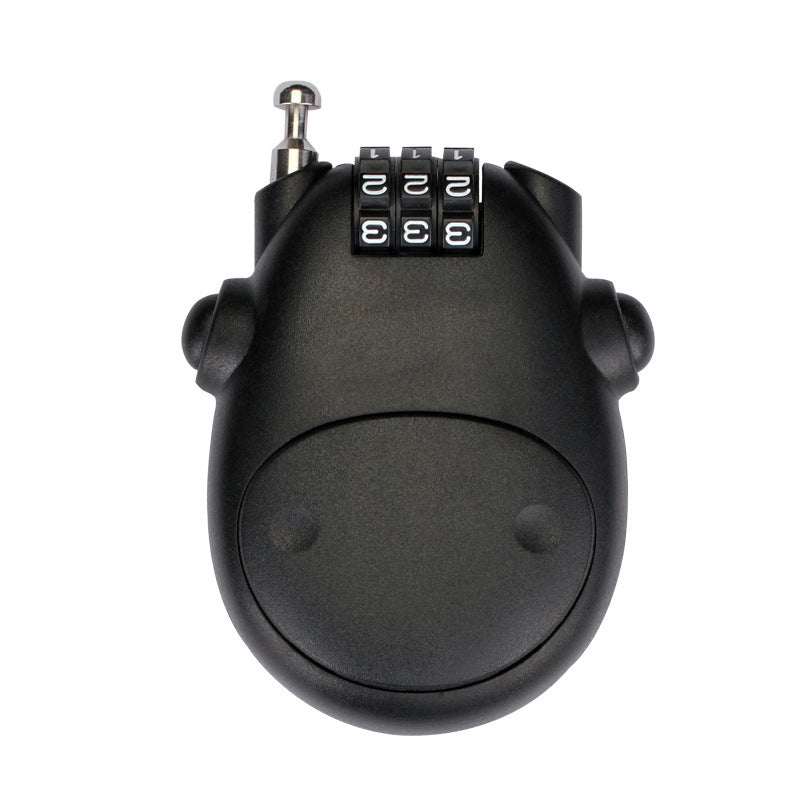 CABRIVO - Retractable Combination Cable Lock for Quick Security