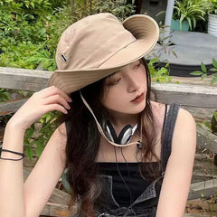 TREKIVA - Quick-Dry Bucket Hat for Windproof Sun Protection