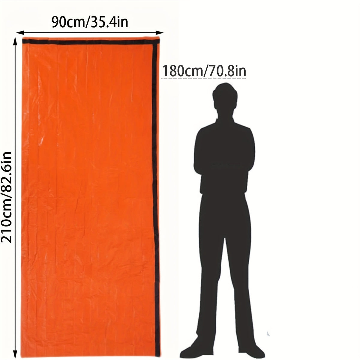 WARVENA - Emergency Bivy Sack for Retaining Body Heat Outdoors