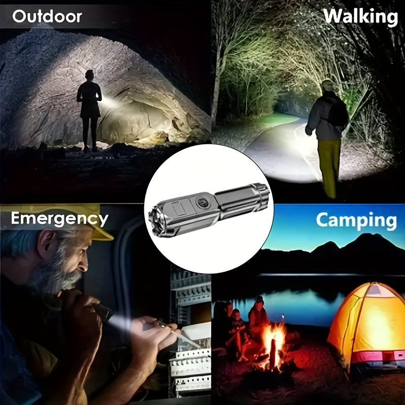 VAYLUME - Rechargeable Zoom Flashlight for Near and Far Visibility