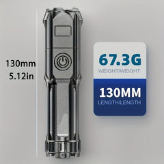 VAYLUME - Rechargeable Zoom Flashlight for Near and Far Visibility