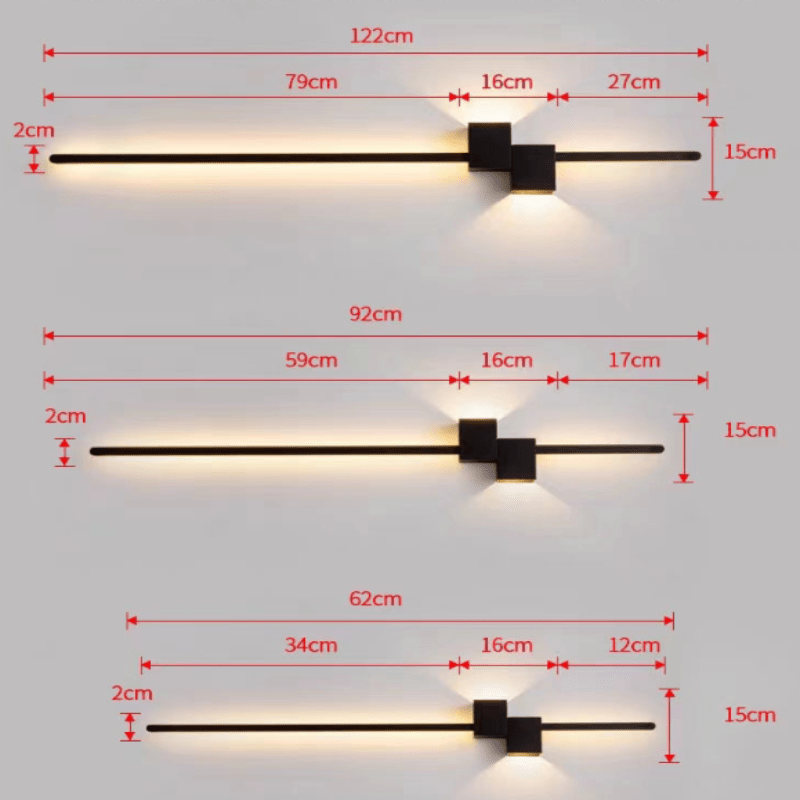 LINESTRIPE - Linear LED Wall Light for an Architectural Glow