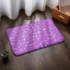 PEBLORA - Sculpted Bath Mat for Dry Floors and Safer Steps
