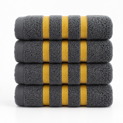 LUXEBLISS - 8-Piece Cotton Towel Set for Soft, Quick-Drying Comfort