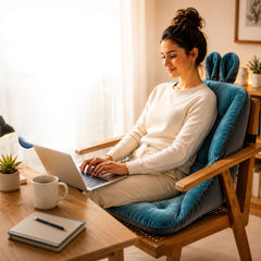 SEATRELIEF - Sculpted Coccyx Cushion for Pressure Relief and Better Posture