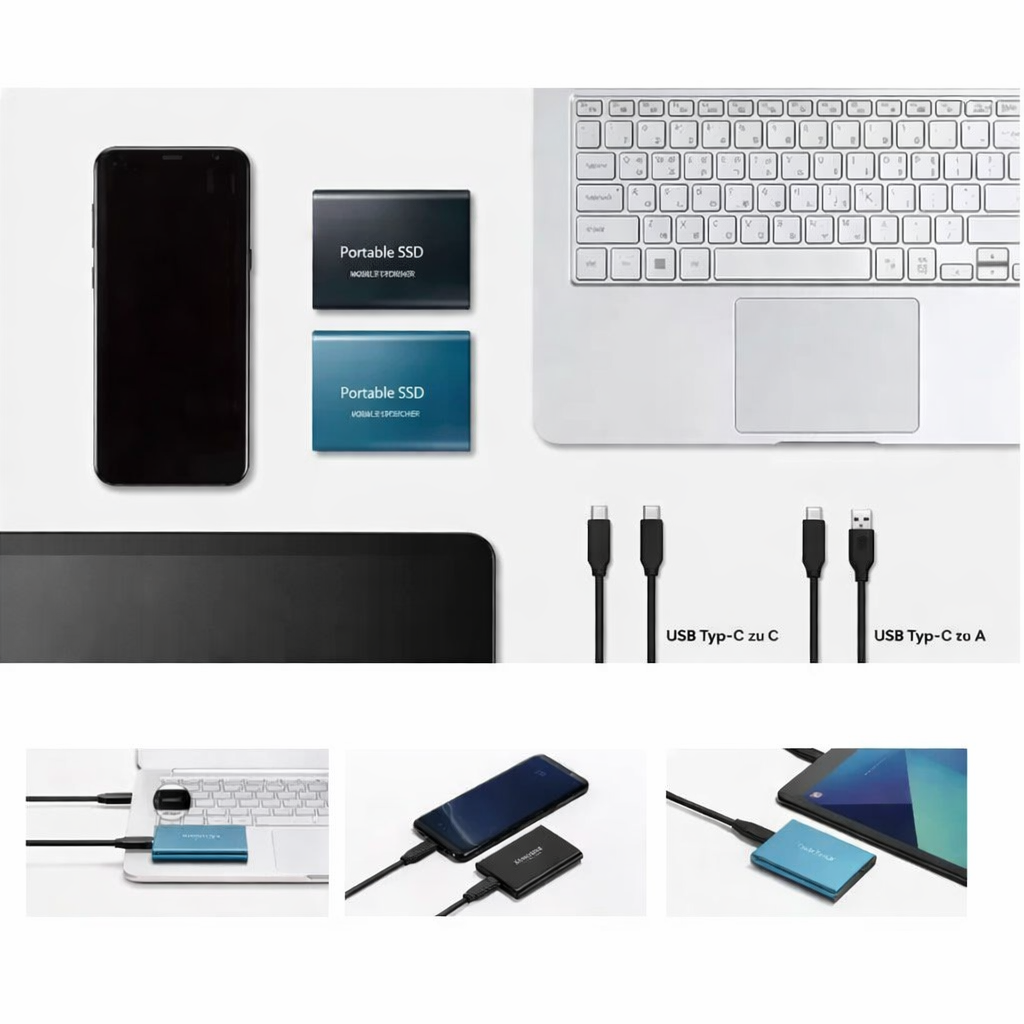 MEMVORA - Pocket 2TB SSD For Fast File Transfers Anywhere