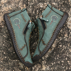 ZELVOR - Vintage Zip-Up Boots for Easy Everyday Wear
