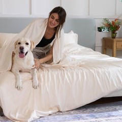 BAMVELA - Bamboo Duvet Cover That Repels Pet Hair
