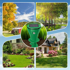 BURROVEX - Solar Ground Repeller for a Burrow-Free Garden