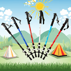 TRAVYRA - Adjustable Trekking Pole for Steadier Steps on Any Trail