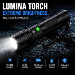 VAYLUXA - Rechargeable Tactical Flashlight for Emergency Visibility