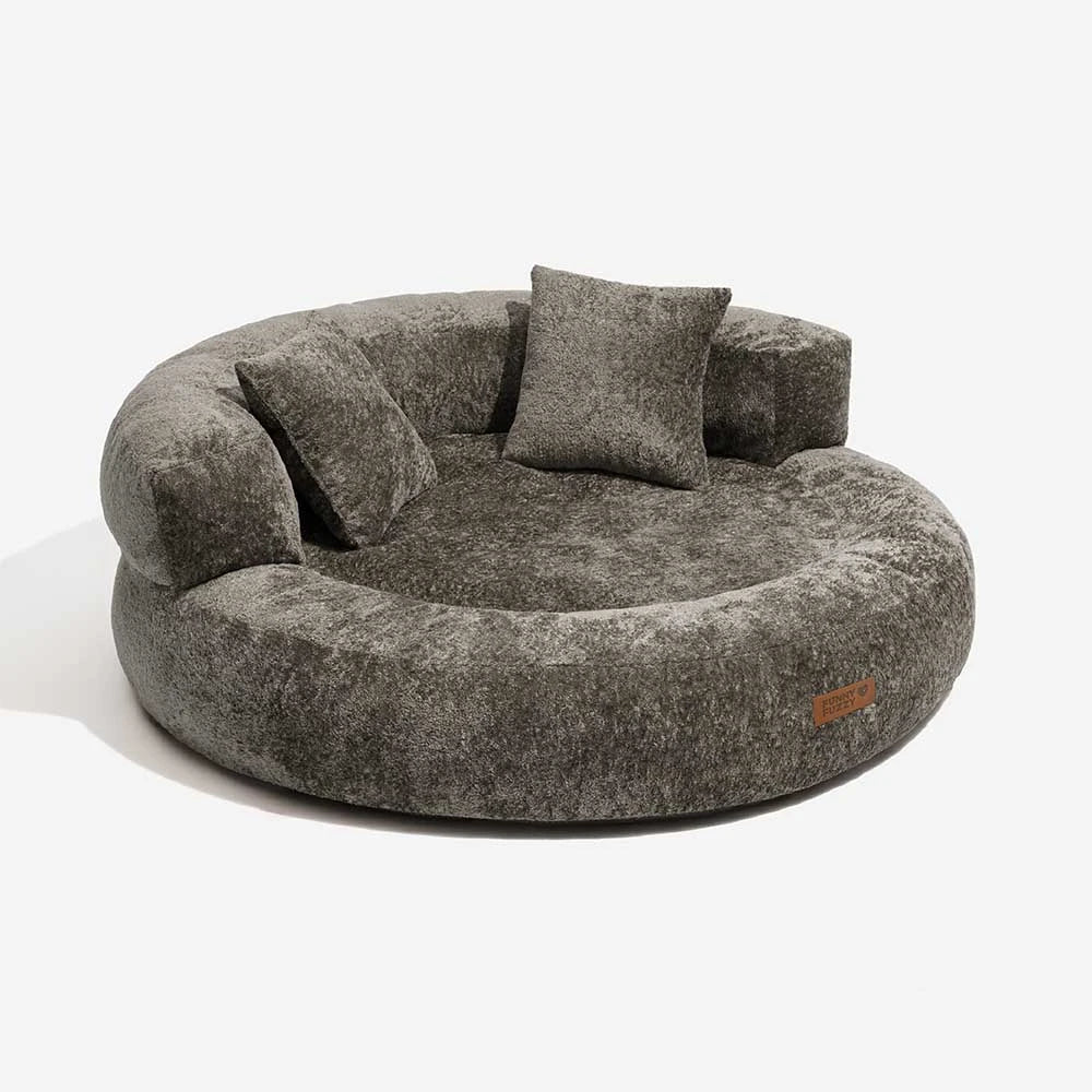 PAVLUNE - Statement Velvet Dog Bed for Cushioned Joint Support