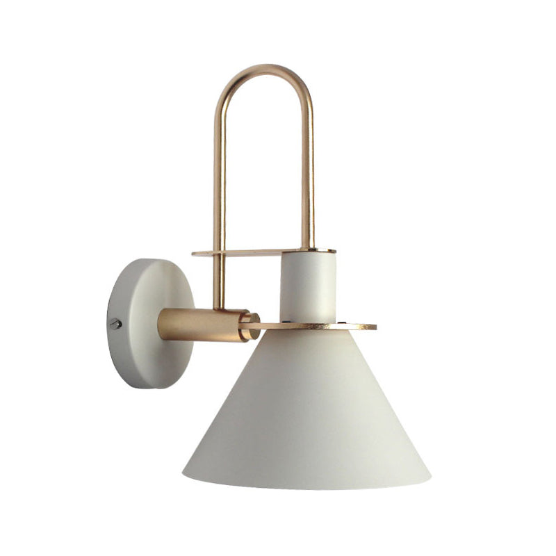 LUMEVRA - Sculptural Cone Wall Lamp for Focused Bedside Light