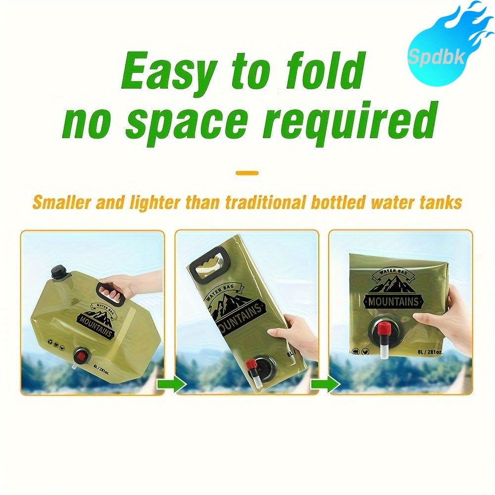 VESKORA - Foldable Water Container for Easy Outdoor Dispensing