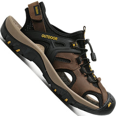 VELTRANO - Leather Fisherman Sandals for Comfortable Summer Walking