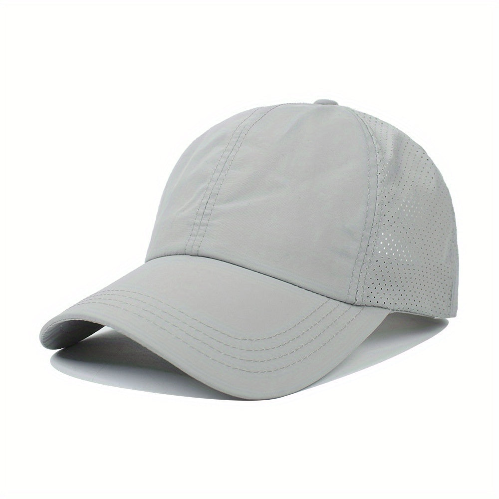 VELIQO - Quick-Dry Ponytail Cap for Comfortable Outdoor Wear