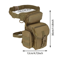 THAVRIN - Tactical Thigh Bag for Secure Hands-Free Carry