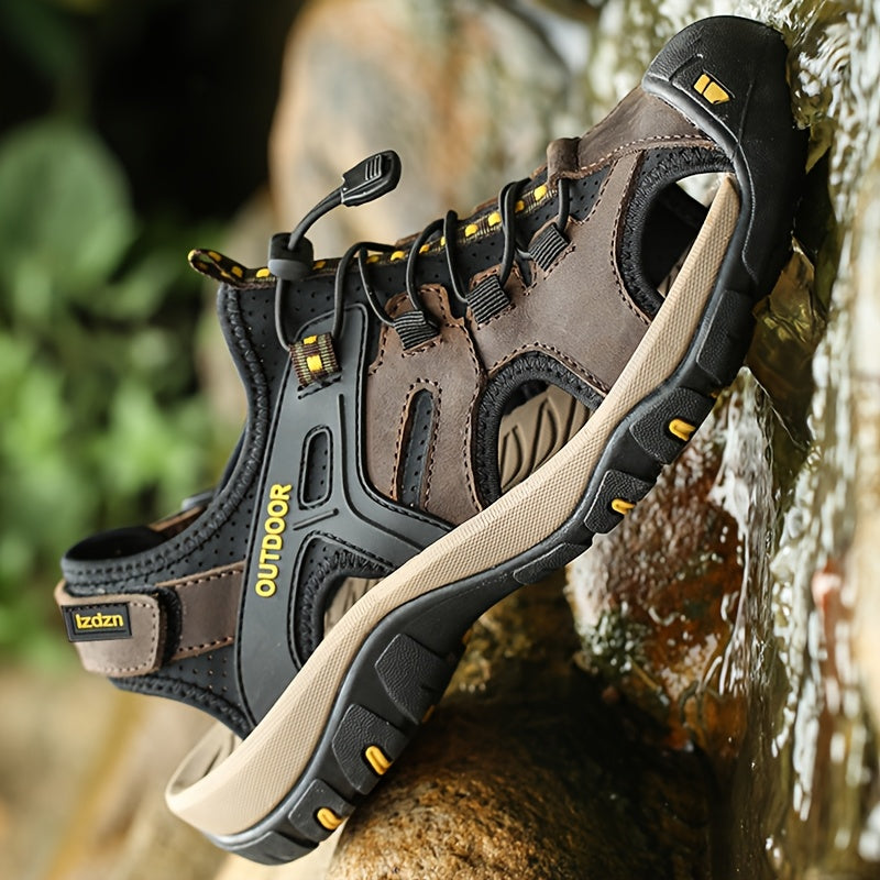 VELTRANO - Leather Fisherman Sandals for Comfortable Summer Walking