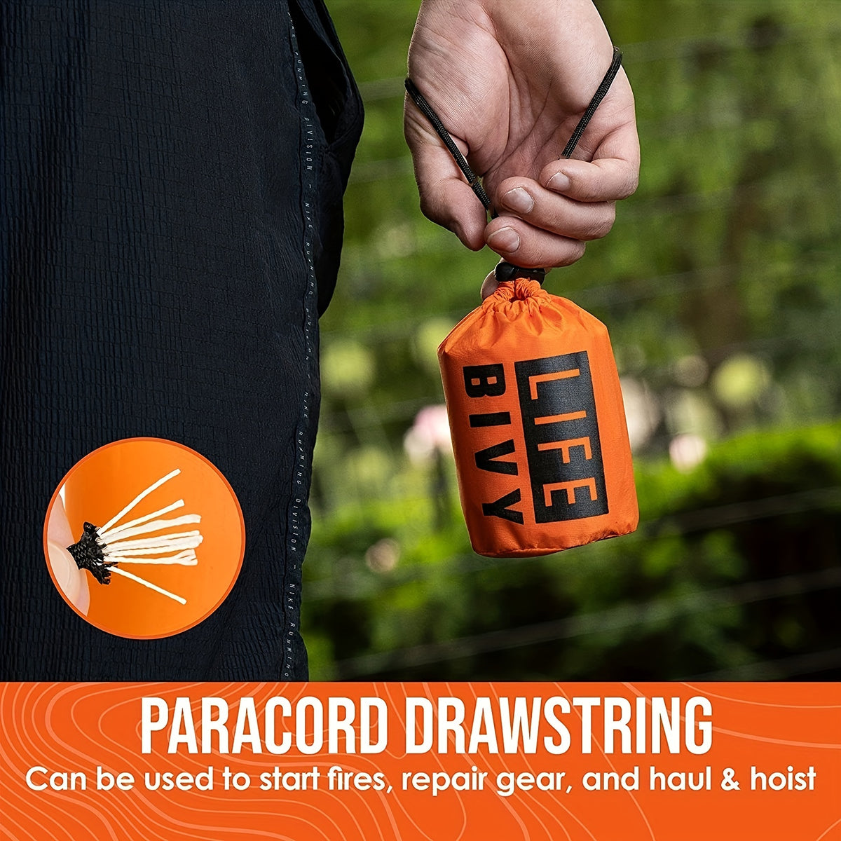WARVENA - Emergency Bivy Sack for Retaining Body Heat Outdoors