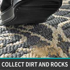 PUREHOME - Low-Profile Entryway Rug That Keeps Floors Clean