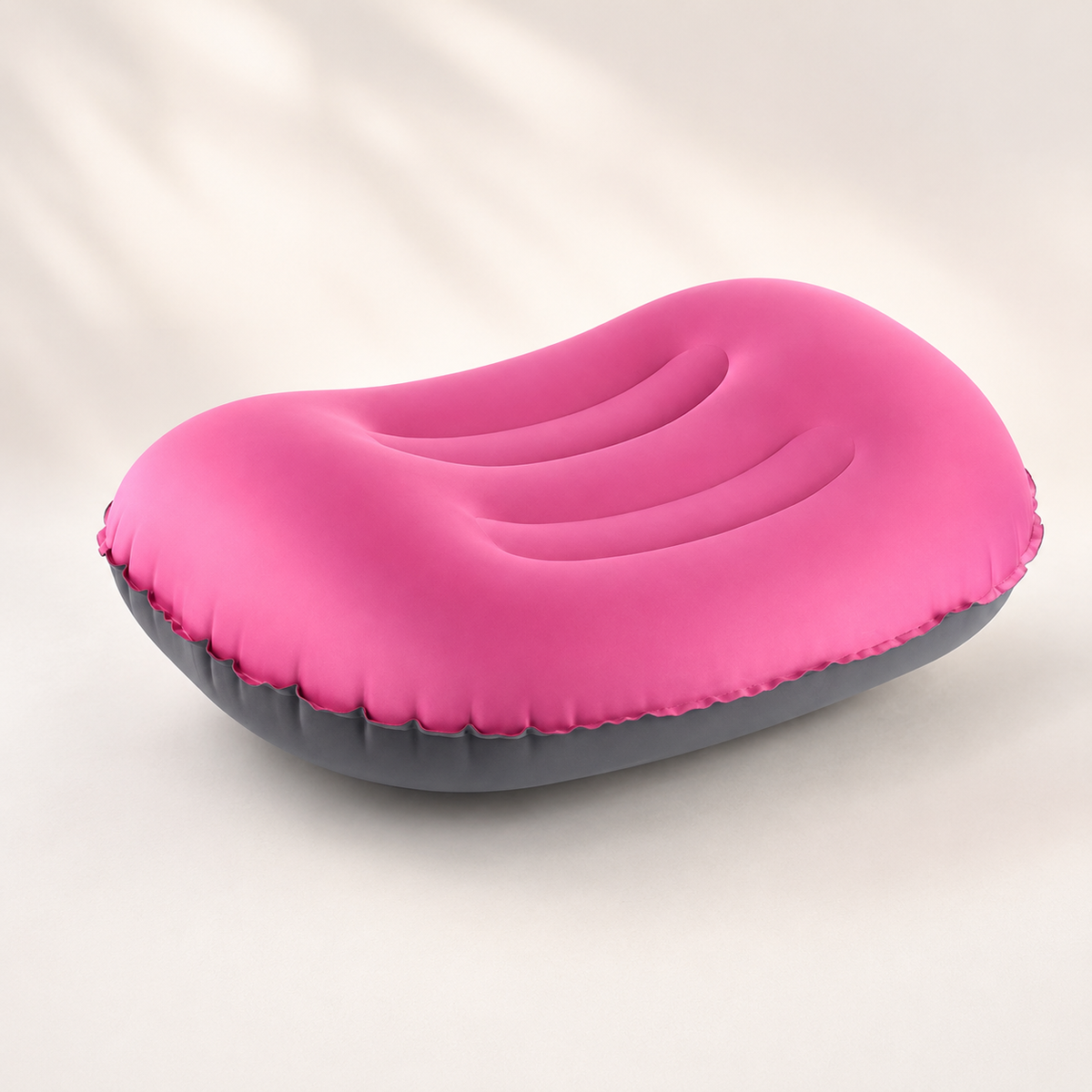 AIRREST - Inflatable Travel Pillow for Colorful Curved Support