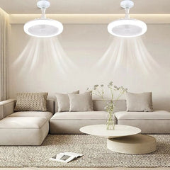 LIGHTBREEZE - Sculptural LED Ceiling Fan for Light and Airflow