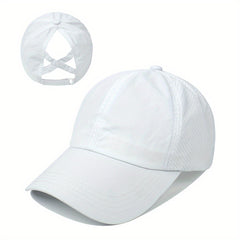 VELIQO - Quick-Dry Ponytail Cap for Comfortable Outdoor Wear