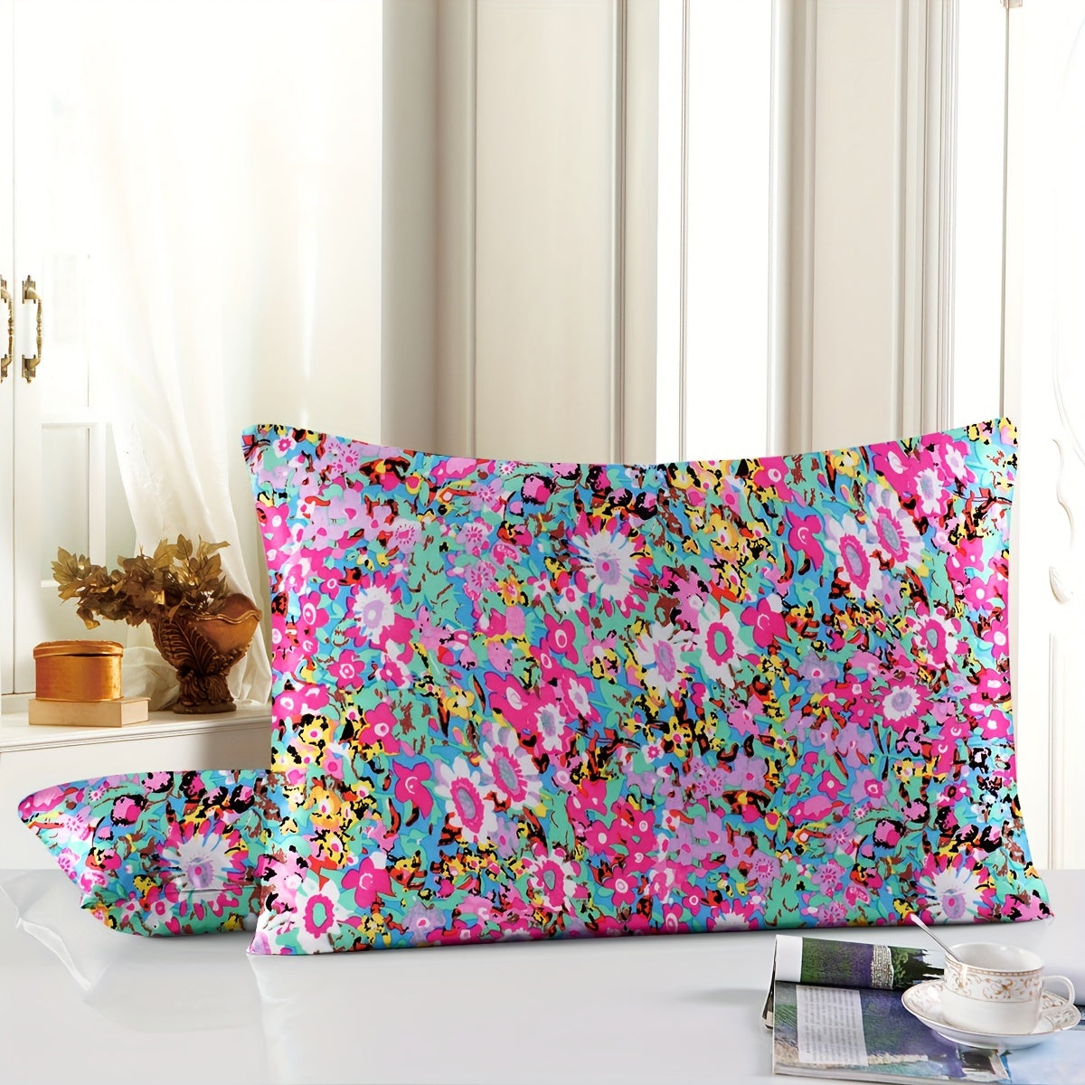 ZELVYRA - Mulberry Silk Pillowcase for Smooth, Artful Sleep