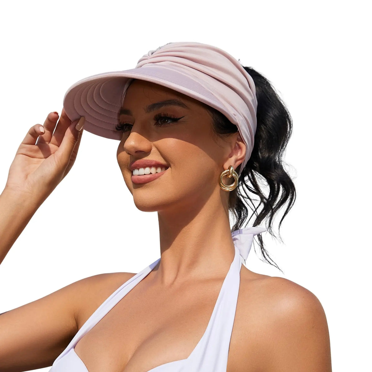 VYSOLAE - Ponytail Sun Visor for UPF 50+ Face Protection