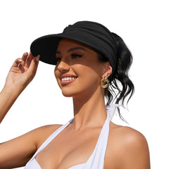 VYSOLAE - Ponytail Sun Visor for UPF 50+ Face Protection