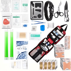 AIDVORA - Portable MOLLE First Aid Kit for Outdoor Emergencies