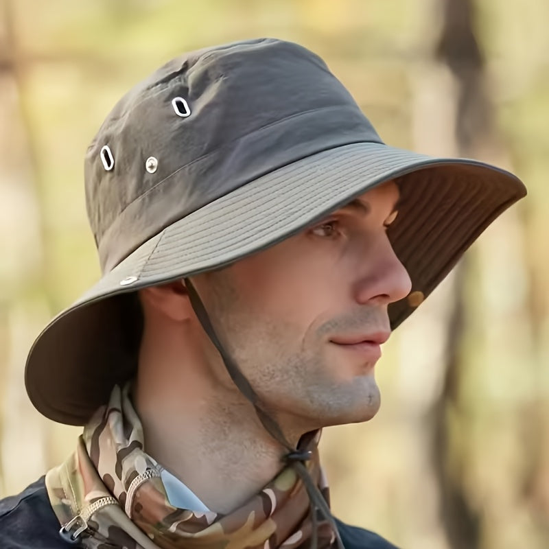 TREKIVA - Quick-Dry Bucket Hat for Windproof Sun Protection