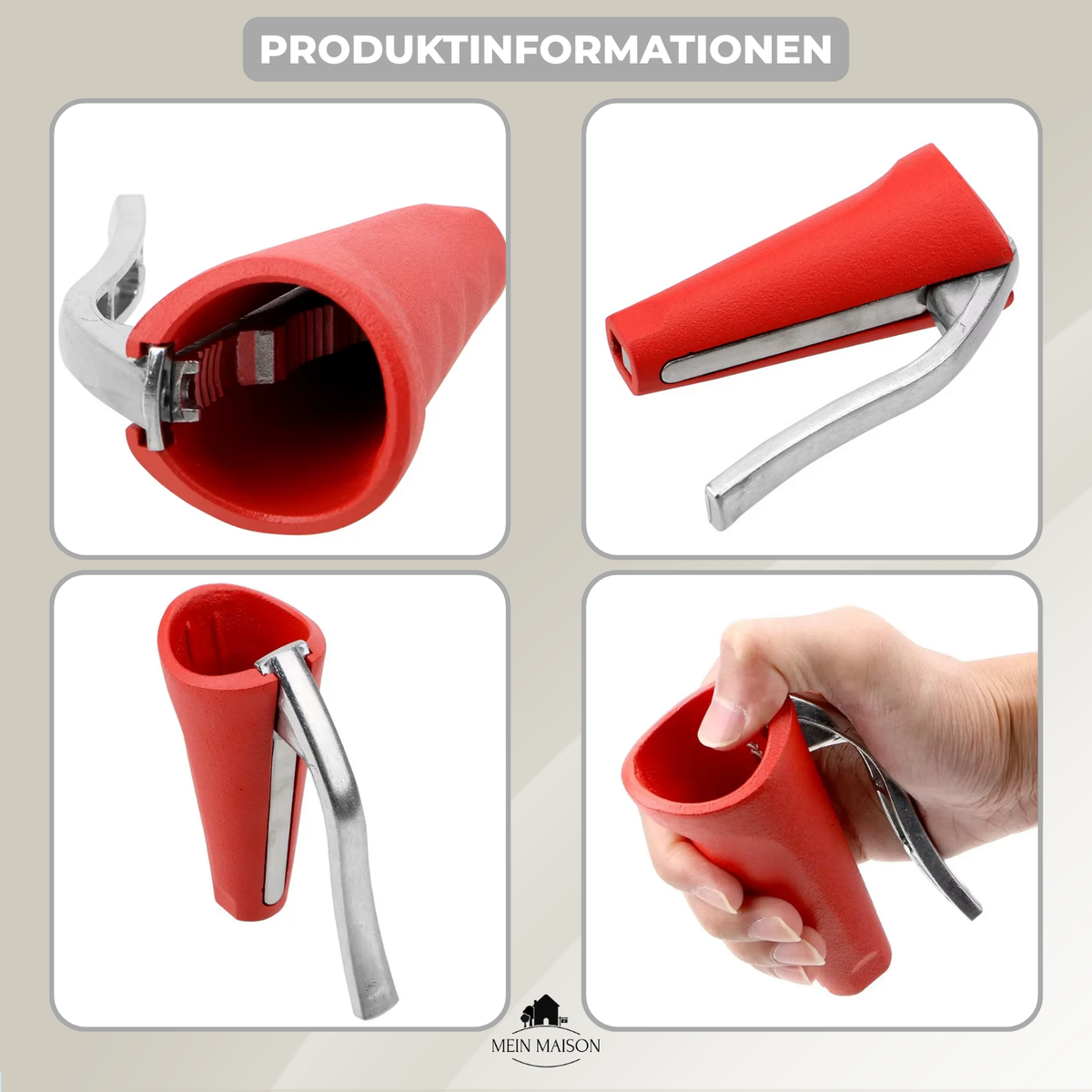 VELCRANO - Lever Nutcracker for Clean, Effortless Shelling