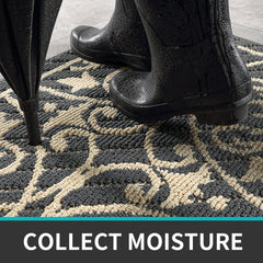 PUREHOME - Low-Profile Entryway Rug That Keeps Floors Clean