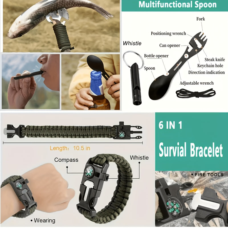 AIDVORA - Portable MOLLE First Aid Kit for Outdoor Emergencies