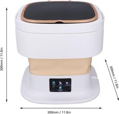 LAVYRA - Collapsible Mini Washer for Space-Saving Laundry