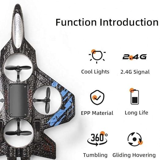 JETRILO - Gyro-Stabilized RC Fighter Jet for Easy Flying