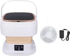 LAVYRA - Collapsible Mini Washer for Space-Saving Laundry