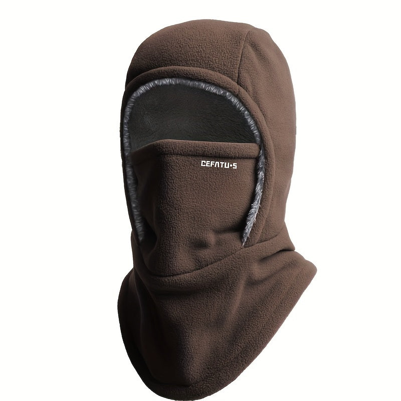 NIVORIN - Knitted Hood Scarf for Windproof Winter Face Protection
