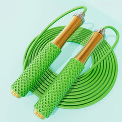 VELOQIN - Adjustable Weighted Jump Rope for Faster Cardio Training