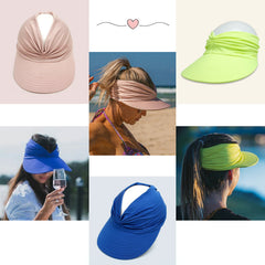 VYSOLAE - Ponytail Sun Visor for UPF 50+ Face Protection