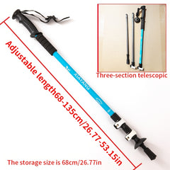 TRAVYRA - Adjustable Trekking Pole for Steadier Steps on Any Trail