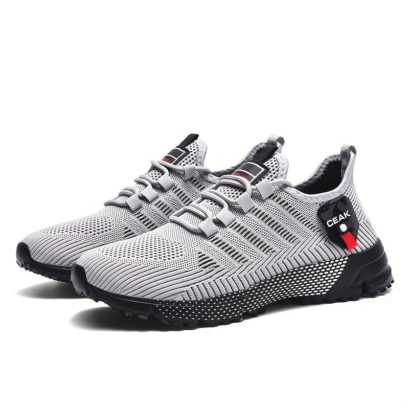 AERLIVO - Men's Breathable Mesh Sneakers for Cushioned Comfort