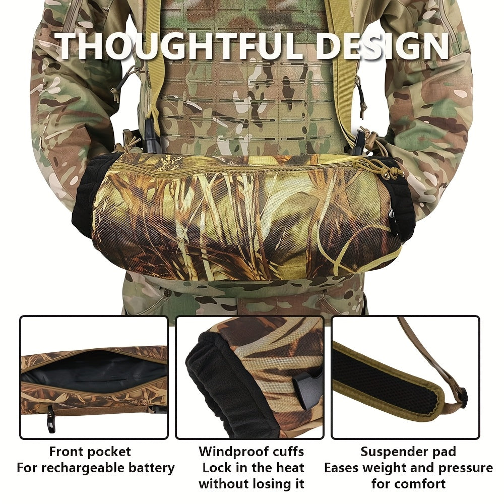 MUFZORA - Tactical Hand Warmer Pouch for Hands-Free Outdoor Comfort