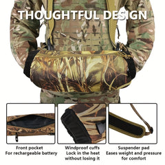 MUFZORA - Tactical Hand Warmer Pouch for Hands-Free Outdoor Comfort