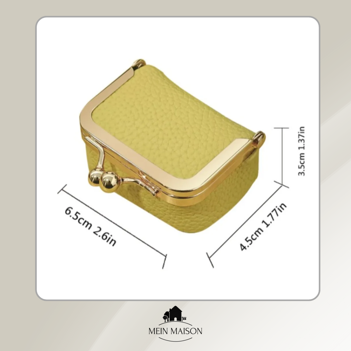 LUSTREVA - Compact Travel Jewelry Case for Tangle-Free Storage
