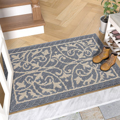 PUREHOME - Low-Profile Entryway Rug That Keeps Floors Clean