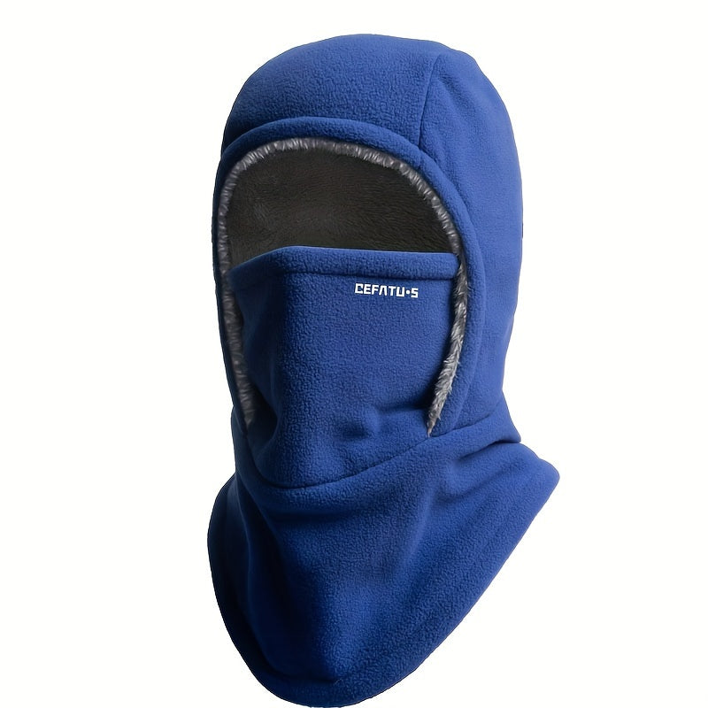 NIVORIN - Knitted Hood Scarf for Windproof Winter Face Protection